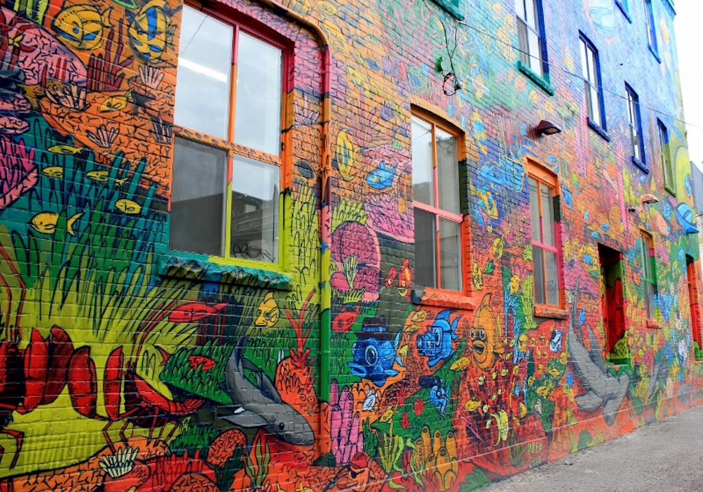 grafitti alley